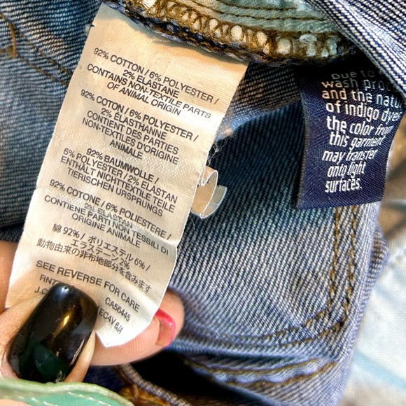 J Crew 8” Rise Toothpick Distressed Jeans / Sz 24 - Picture 12 of 12